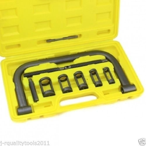 Solid Valve Spring Compressor C Clamp Service Kit Auto Motorcycle ATV Engine HD Wish