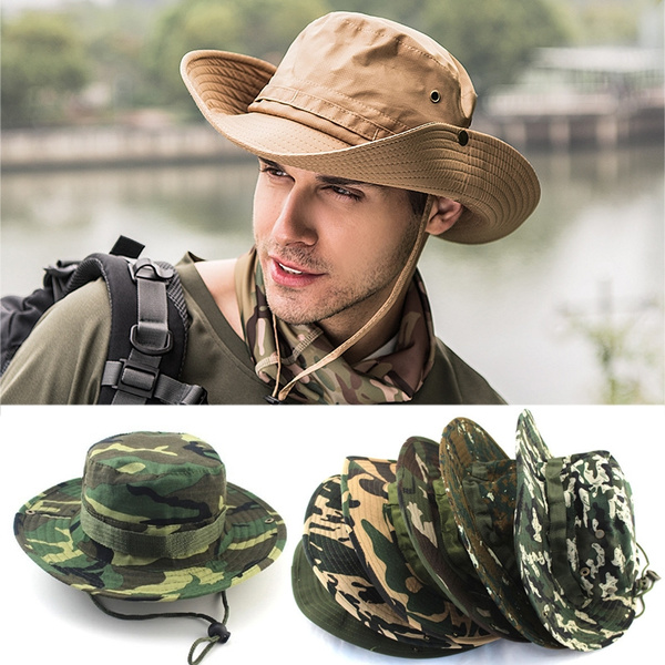 boonie hat with side snaps