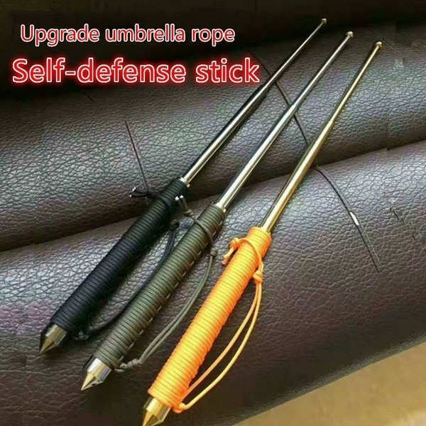 Extendable Self Defense Stick 26 Inch Pure Solid Steel Defense Stick