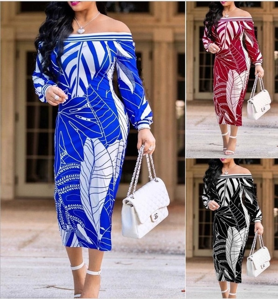 New Fashion Design Traditional African Clothing Print Dashiki Nice Neck African Dresses for Women Plus Size S 5XL