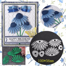 stencil, embossingfolderdie, papercuttingmetaldie, Flowers