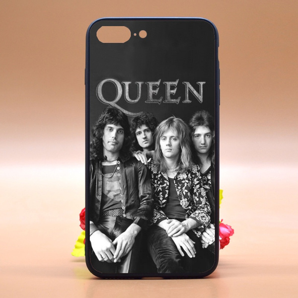 Freddie Mercury Phone Case,Design Queen The Band Young TPU+PC Phone Case  Cover for IPhone/Samsung/Huawei