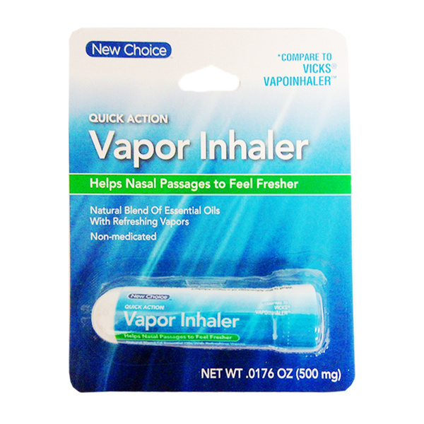 6 X Vapor Inhaler Sinus Nasal Decongestant Allergy Mucus Relief ...