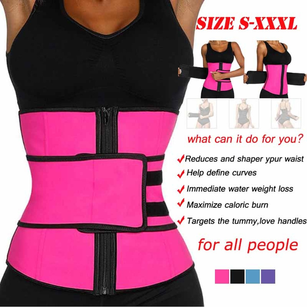 Women Men Waist Trainer Tummy Belt Body Shaper Belt for Hourglass Shaper Premium Stomach Fat Burner and Workout Waist Trainer