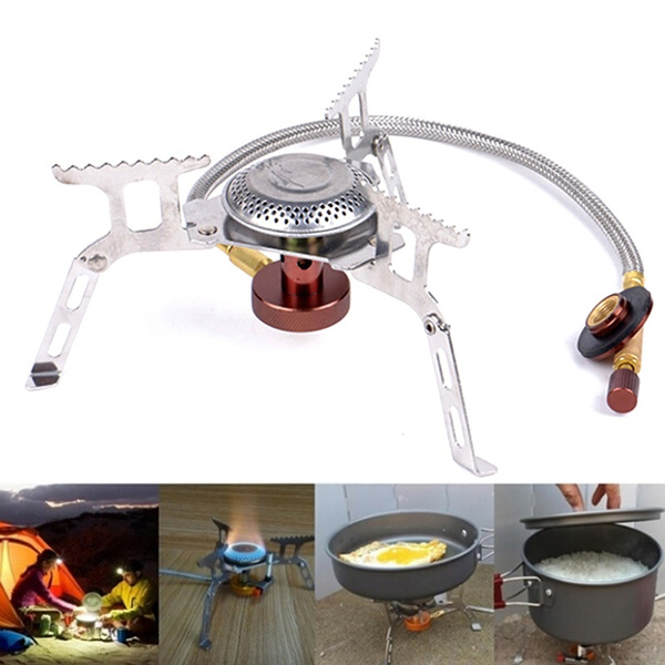 3500W Outdoor Picnic-Gas Burner Portable Backpacking Camping Hiking Mini Stove 3500W Outdoor Picnic-Gas Burner Portable Backpacking Camping Hiking Mini Stove