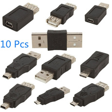 Mini, Connectors & Adapters, usb, Pins