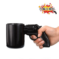 Coffee, pistol, Cup, youngmen