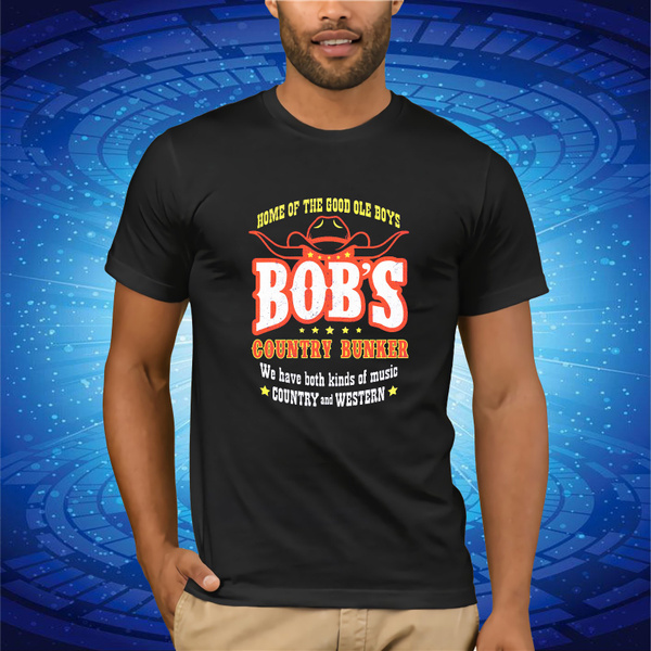 Bob's Country Bunker Kinder Jungen T-Shirt Blues Bar Club Brothers Symbol I Logo 
