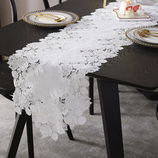 laceembroiderytablerunner, weddingtabledecor, tableflag, Home Decor