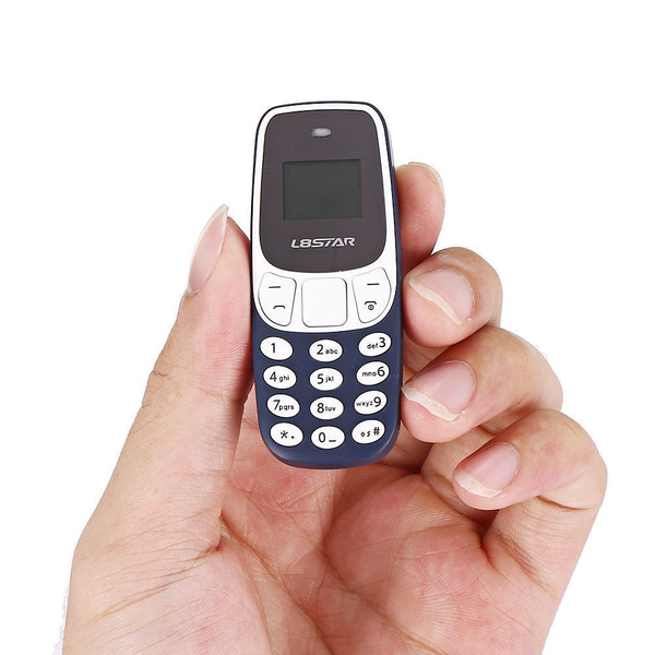 MINI TELEFONO CELLULARE DUAL SIM BM10 L8STAR BLUETOOTH LETTORE MP3 GSM  350MAH