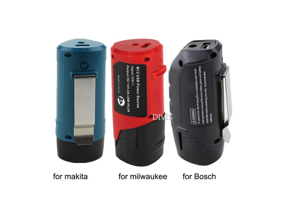 USB adapter Charger for Makita Bosch 