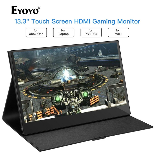 Eyoyo 13 3inch Portable Touchscreen Monitor 19x1080 Ips Hdmi Gaming Monitor Compatible For Xbox One Xbox 360 Ps3 Ps4 Wiiu Switch Raspberry Pi Mini Pc Laptop Wish