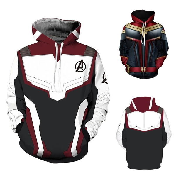 2019 Avengers Hoodie Cosplay Superhero Advanced Tech Jacket Sweatshirt Costumes 