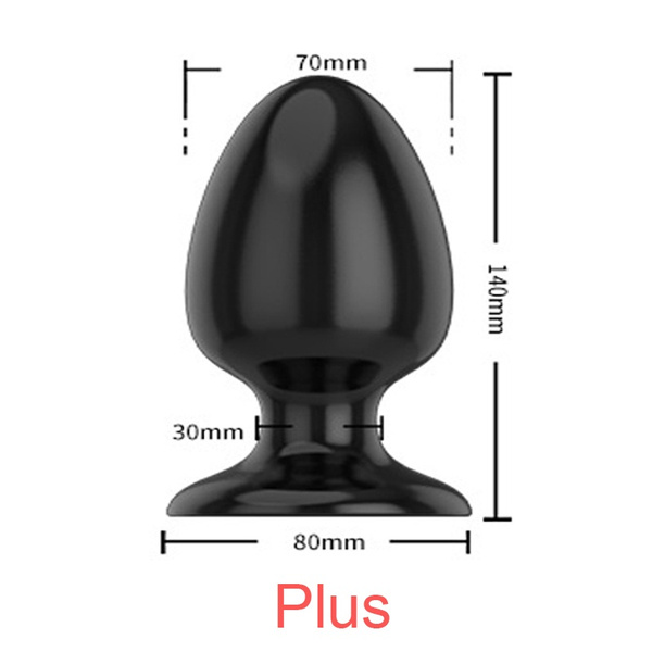 anal plug 7cm 7 cm big diameter Plus size anal plug sex toys anus extender product for  adult