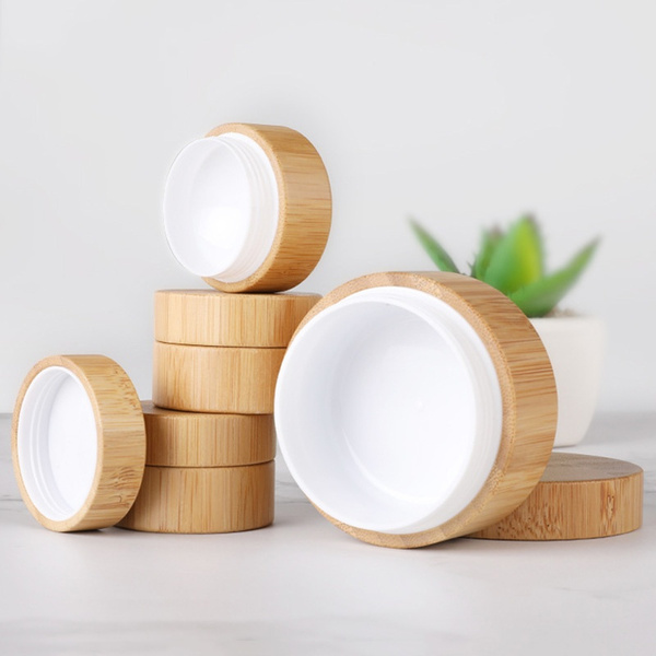 Bamboo Cosmetic Jar