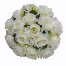 weddingpartysupplie, Flowers, milkwhite, holdingflower
