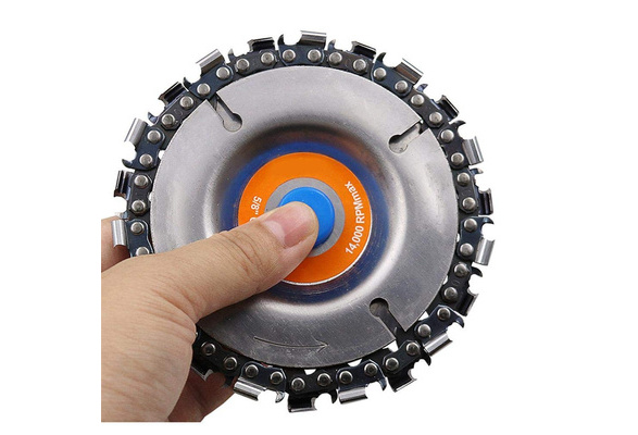 6 Bladed Wood Carving Wheel Fits 4 or 4 1//2in Angle Grinder with 5//8-11 Arbor BOEEMI 6 Teeth Angle Grinder Wood Carving Disc with Matching Grinder Flange Lock Nut /& Extra Cut-Resistance Gloves 3.5in