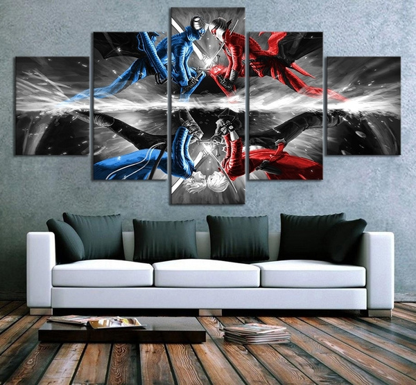  Devil May Cry Vergil Canvas Art Poster and Wall Art