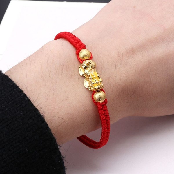 Feng shui store bracelet red