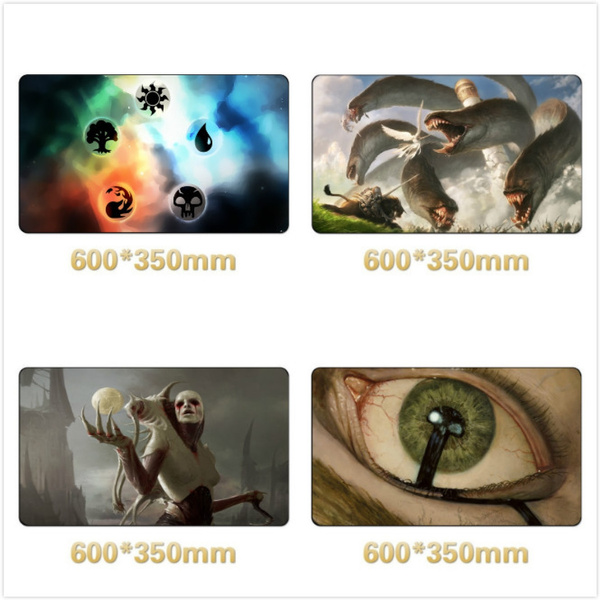 600*350 Playmat MTG Liliana Kissing Chandra Playmats, Board Games Mat