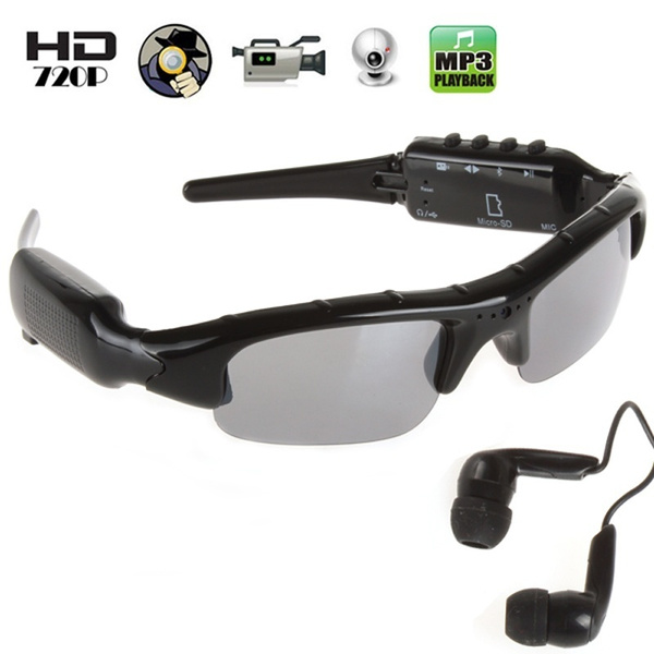 Spy video camera sales glasses