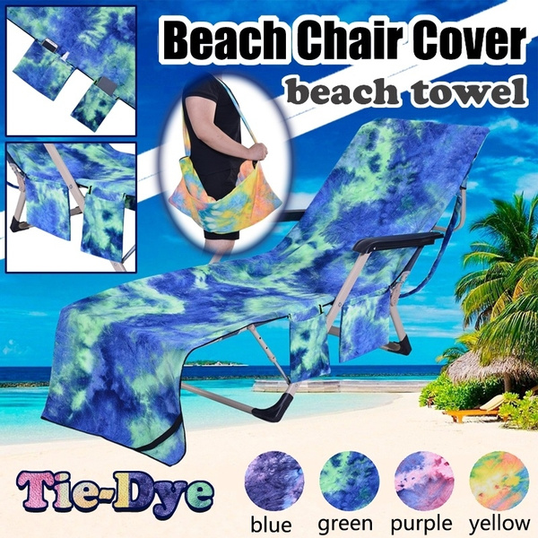 tie dye beach chair