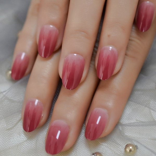 VioletRed Fake Nails Glossy UV Gel Faux Ongles Medium Size Press On Manicure with Adhesive Tabs 24/set | Wish VioletRed Fake Nails Glossy UV Gel Faux Ongles Medium Size Press On Manicure with Adhesive Tabs 24/set | Wish