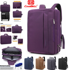 Laptop Backpack, travel backpack, Canvas, Briefcase