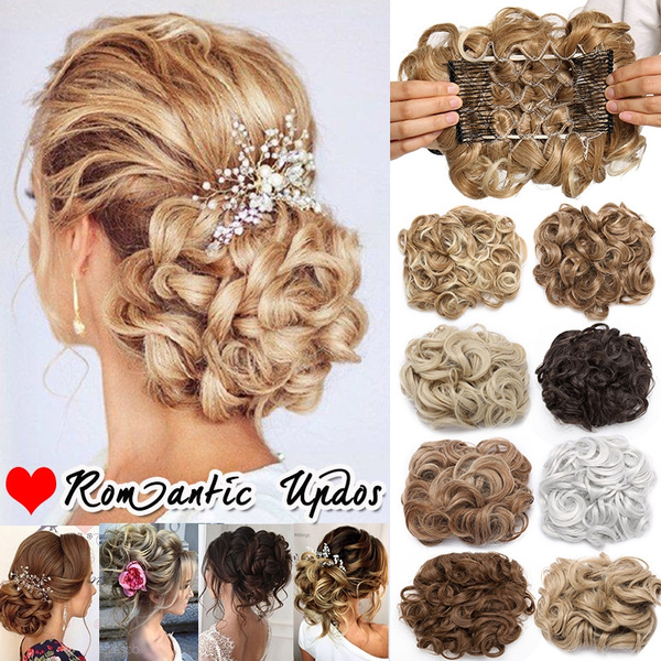 Updo hair pieces outlet wedding