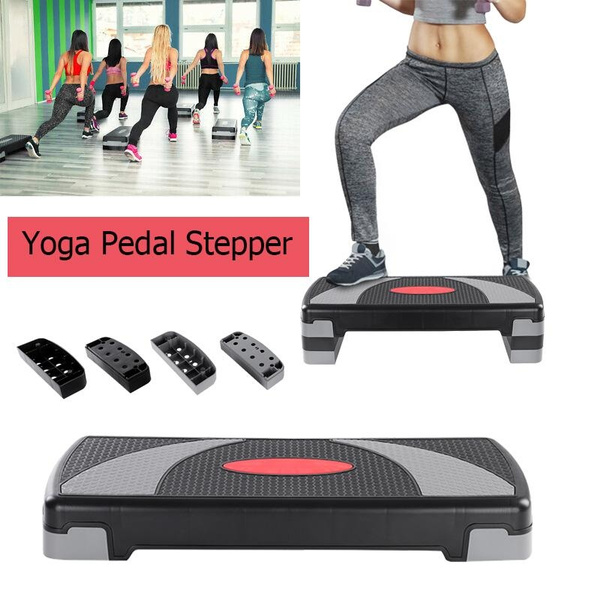 Details about   Aerobic Stepper Step Fitness Pedal Sports Training Home Yoga  Rhythm Pedal Gym 