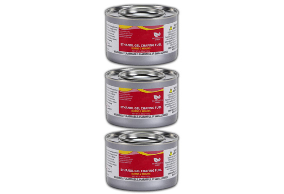 2-Hour Gel Chafing Fuel Cans, 6.43oz, 12ct | Party Supplies | Party