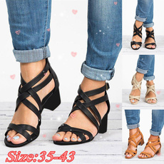 Summer, Sandals, Ladies Fashion, Hollow-out