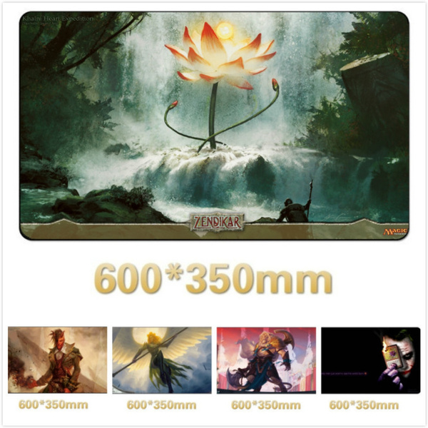 600*350 Playmat MTG Nice 20 Patterns Liliana Kissing Chandra Playmats