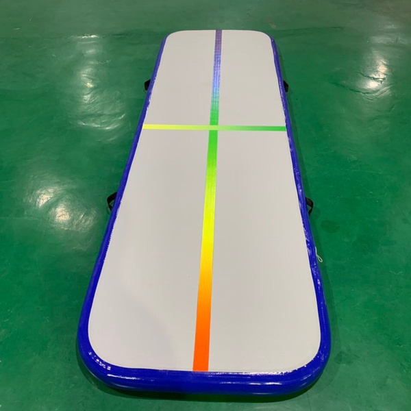 DILEAIKE Airtrack (10 Colors)3*1*0.2m Rainbow Inflatable Airtrack Tumbling  Gymnastics Mattress Gym Tumble Airtrack Floor Tumbling Air  Track(Size:300x100x20cm) | Wish