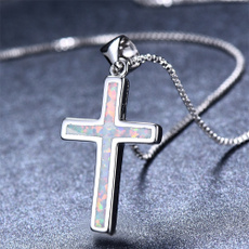 Sterling, Fashion, 925 sterling silver, Cross necklace
