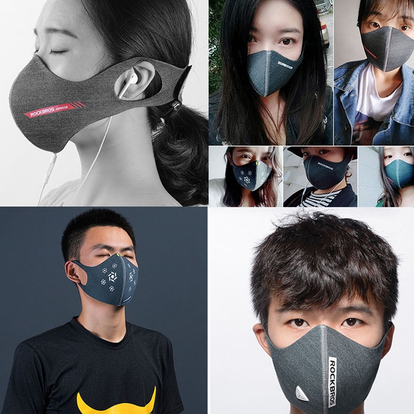 Cycling Anti Dust Face Mask PM2.5 Mouth Muffle Carbon Filter