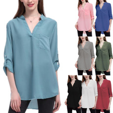 blouse, Chiffon Shirt, Tops & Blouses, Shirt