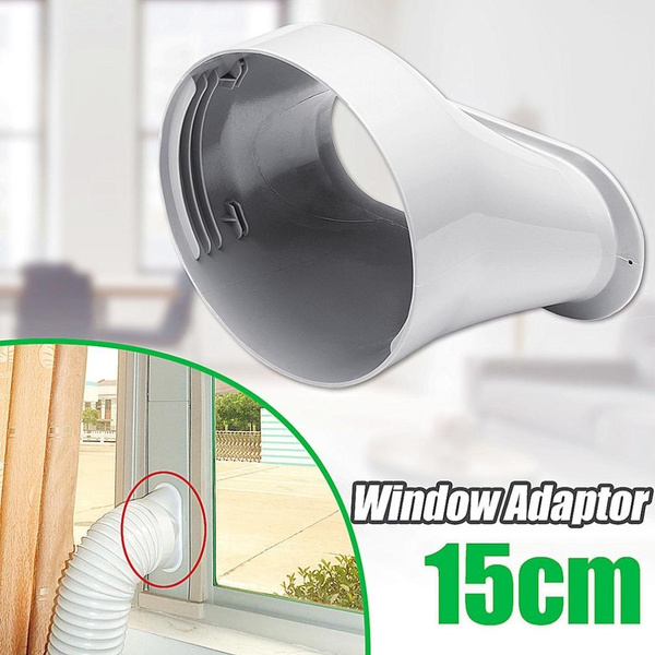 6'' Window Adaptor For Portable Air Conditioner 2pcs Window Slide Kit Plate 
