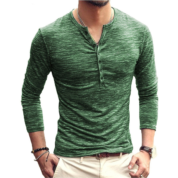 henley shirt buttons