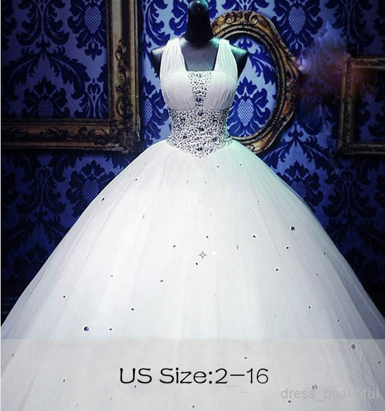 Vestido de Noiva Gorgeous Wedding Dresses 2019 Puffy Cap Sleeve Ball Gown  Arabic Lace Bridal Wedding Gown Vintage - OnshopDeals.Com