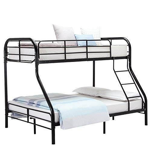 Metal Bunk Bed Sy Frame, Metal Frame Bunk Beds Twin Over Full Length