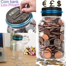 moneystoragebox, automatedcoinbank, Fashion, coinsavingbox