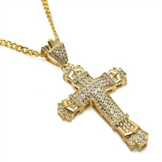 mensfaith, Party Necklace, DIAMOND, Cross necklace