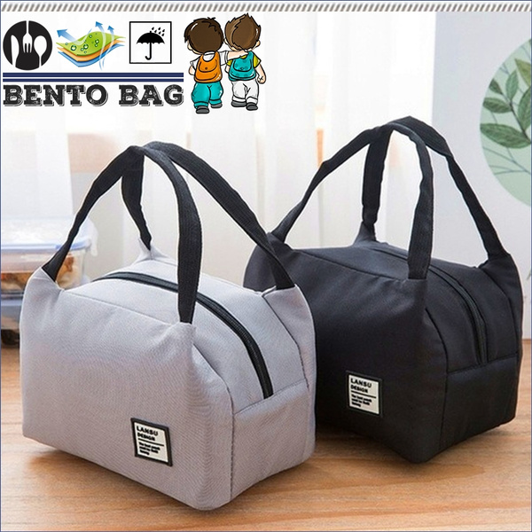 Waterproof Thermal Insulated Lunch Bag Oxford Cooler Bag Picnic Pouch Lunch Box