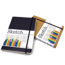 sketchbook, kraft, pencil, sketchtool