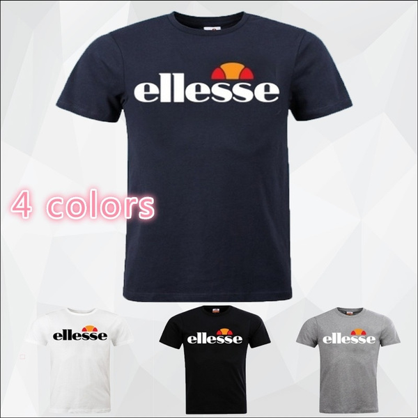 Lieve Zuinig gastvrouw New Fashion Ellesse T Shirt Men And Women Casual Shirts Men's Printde Short  Sleeve Shirt Cotton Tops | Wish