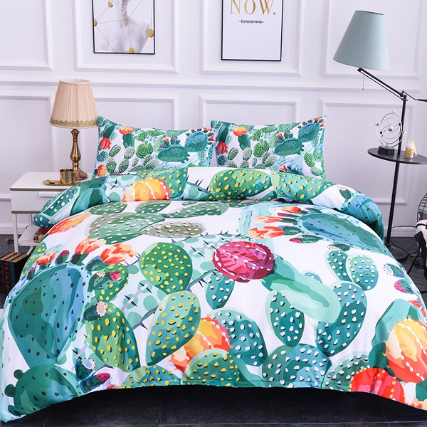 3d Cactus Bedding Sets For Kids Cute, Cactus Bedding Twin