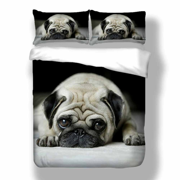 pug bed size