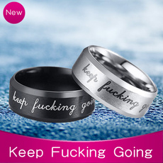 keepfuckinggoing, Couple Rings, Fashion, Jewelry