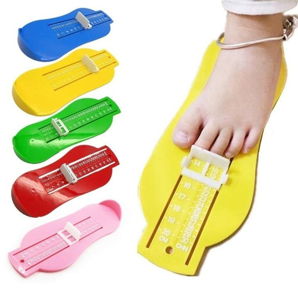 Baby Foot Ruler Shoe Size Measurement Child Toddler Feet Growth Measuring Tool 